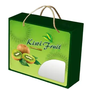 Factory wholesale custom logo rectangle Dates Fruit Packing Carton Fruit and Vegetable Packaging Box
