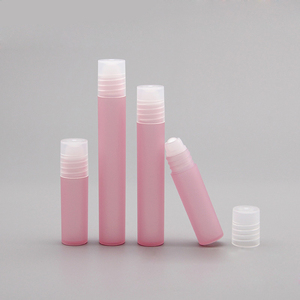 Frosted hồng rõ ràng màu xanh rỗng 10ml 8ml 5ml 3ml cuộn trên chai hương liệu nhựa cuộn trên chai cho mỹ phẩm Kem nước hoa - Product Image 6