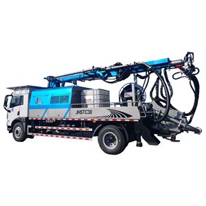 Precio de Fábrica JHSTC30 Manipulador Robótico para Proyectar Hormigón, Máquina de Proyección de Hormigón Húmedo, Camión Robótico para Proyectar Hormigón en Venta - Product Image 5