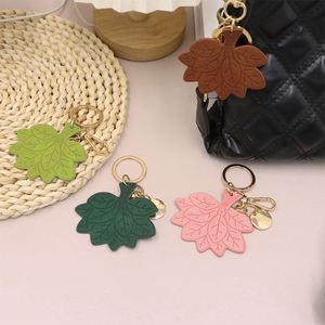 Llavero de Hoja de Pomelo de Secado Rápido, Amuleto de Buena Suerte con Decoración Metálica Duradera para Bolso - Product Image 4