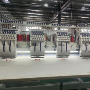 Nueva Máquina de Bordar Computarizada Automática para Bordado Plano/Superficial/de Ropa, de 1/2/3/4/Cabezas Múltiples, con 9/12/15 Agujas, 1000-1200 RPM - Product Image 6