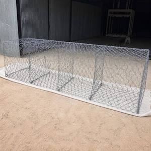 Panier gabion hexagonal en alliage Zn-5Al revêtu, vente en gros usine, 2x1x1m, 100x120mm, 2.5/2.7/3.0/3.05/3.4/3.9/4.0mm, contrôle des rivières - Product Image 4