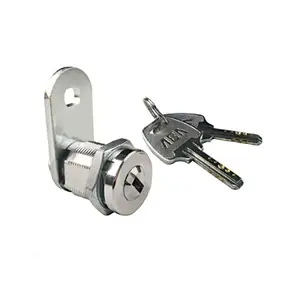 ATM 기계 및 캐비닛 용 딤플 키 캠 잠금 장치 아연 합금 패널 잠금 장치 - Product Image 1