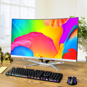 คอมพิวเตอร์ออลอินวันแบบโค้ง OEM/ODM ปรับแต่งได้  รุ่น Core I5 I7 I9 ขนาด 23.8 27 นิ้ว สำหรับเล่นเกมส์ - Product Image 3