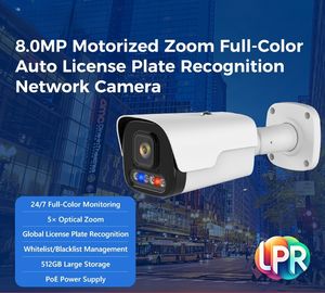 <span class=keywords><strong>ก</strong></span>ล้องวงจรปิด 8MP IP POE CCTV LRP เซ็นเซอร์ CMOS ANRP <span class=keywords><strong>4K</strong></span> ภาพสีเต็มรูปแบบ IP67 <span class=keywords><strong>ก</strong></span>ันน้ำ เสียงสองทาง บันทึกข้อมูลบนคลาว<span class=keywords><strong>ด</strong></span>์ สำหรับ<span class=keywords><strong>ถนน</strong></span> ลานจอดรถ - Product Image 4