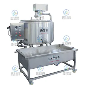 High Configuration Analog Mozzarella Cheese Processing Making Vat Cheese Press Cheese Butch Pasteurizer Tank Manufacturer