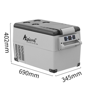 35L 45L Cooler Box caravan Camping Boat Marine Fishing 12 Volt Compressor Portable Car Fridge <b>Freezer</b> - Product Image 1