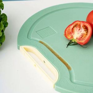Planche à découper en plastique haute densité avec rainure profonde pour les jus, antidérapante, double face, pour cuisine commerciale - Product Image 1