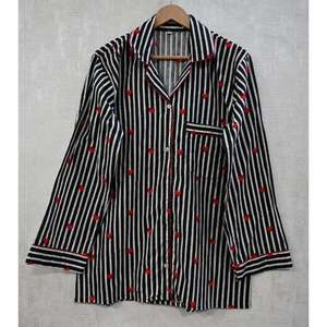 Conjunto de Pijama de Algodón con Estampado Floral para Mujer, Ropa de Dormir Suave, Cómoda y Transpirable, Ropa Casual para Estar en Casa, Elegante - Product Image 2