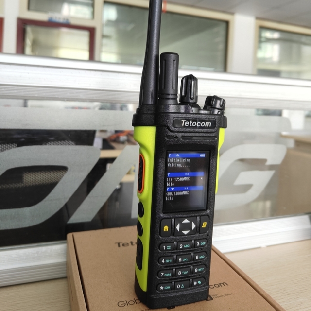 Long-Range K87 Wireless Walkie-Talkie with Two-Way Satellite Communication Outdoor GPS for Global Rescue 10W Output Power 4G POC