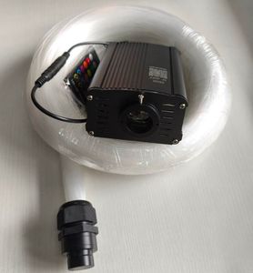 Kit Luce Stellare a Fibra Ottica da 18W RGBW per Auto, 600 Pezzi da 3 Metri e 0,75mm Effetto Scintillante con APP e Telecomando RF per <span class=keywords><strong>Cielo</strong></span> Stellato - Product Image 2