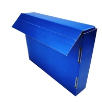 Boîte d'expédition en carton ondulé auto-scellante avec bande déchirable, logo personnalisé pour chemises, costumes, chaussettes et fourrure, vente en gros