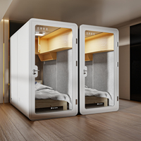 PYinC |   Cabines insonorisées personnalisées pour dormir, lits d'hôtel insonorisés, lits modulaires en forme de capsule et boîtes-capsules pour aéroports
