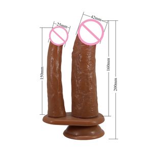PRETTY <span class=keywords><strong>LOVE</strong></span> Jouets sexuels, vibromasseur réaliste, jouet pour adultes, double vibromasseur pour femmes, hommes, couples, rechargeable par USB - Product Image 3