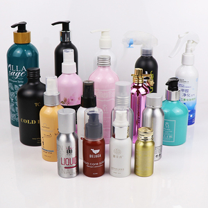 Tùy chỉnh in rỗng nhôm mỹ phẩm Lotion chai kim loại bao bì 100ml 300ml 400ml 500ml Bạc phèn chai với vít nắp - Product Image 2