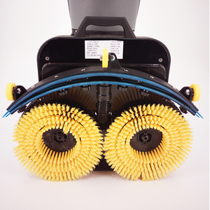 Machine de nettoyage de sols pliable sans fil double brosse de haute qualité pour petites surfaces - Product Image 6