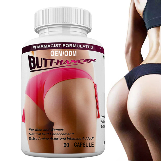 Private Label Butt Enhancement Pills Herbal Supplement with Maca Butt Hips Enlargement Capsules