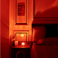 Projecteur LED Aurore Étoilée, Veilleuse avec Télécommande, Lampe de Projection RGB Océanique et Galaxie pour Chambre, Fête, Décoration Intérieure, Cadeau