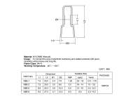 Embout fermé de protection de fil à sertir, 2 pièces, bornier à sertir, bout fermé, capuchon de connecteur