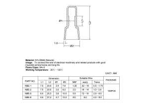 Crimp klemme mit geschlossenem Ende Crimp verbinder kappe mit geschlossenem Ende - Product Image 3