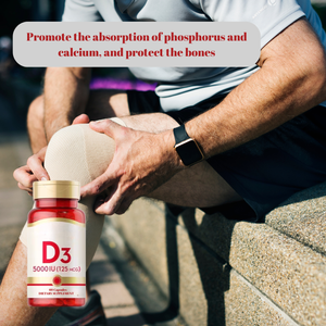 Cápsulas de vitamina D3 OME que promueven la absorción de calcio y protegen los huesos - Product Image 2