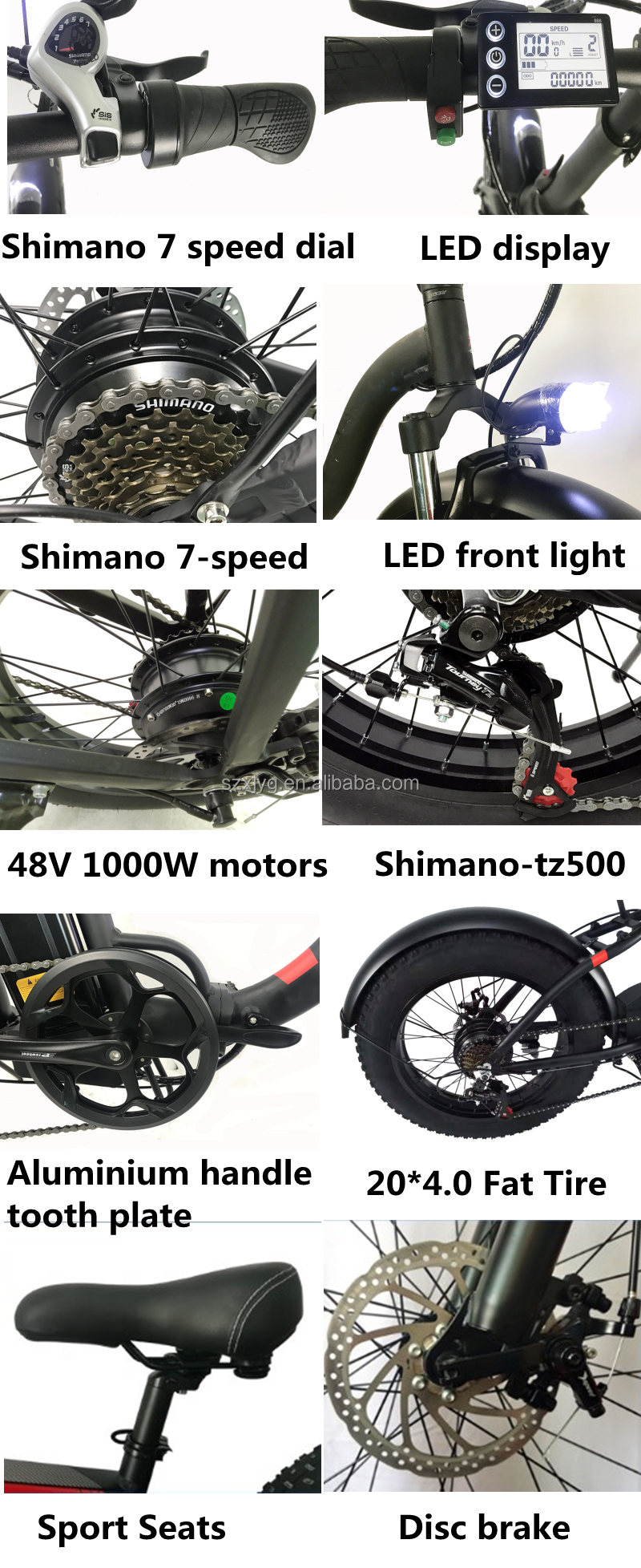SMLRO 折りたたみ自転車 ホワイト He1cbf50c6995422092d561ad6e178