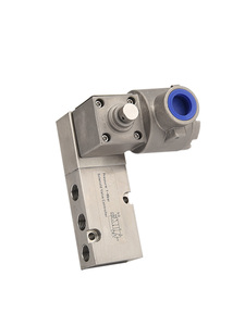 Válvula solenoide de acero inoxidable de seguridad intrínseca Air-SYA, piezas neumáticas a prueba de explosiones de control dual fabricadas en la parte superior - Product Image 6