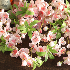 Rama Artificial Realista de Flor de Cerezo y Melocotón de Tallo Largo para Arco de Boda, Fondo de Fotografía, Atrezzo de Estudio, Venta al por Mayor - Product Image 3