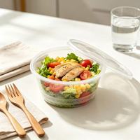 Boîte à lunch portable ZhiLu 200-2000ml en PP de qualité alimentaire, sans BPA, recyclable, compatible micro-ondes, anti-fuite, avec couvercle personnalisable