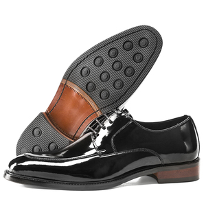 Prezzo di fabbrica comode scarpe Derby italiane da lavoro Casual formali classiche <span class=keywords><strong>eleganti</strong></span> scarpe in pelle per uomo all'ingrosso - Product Image 6