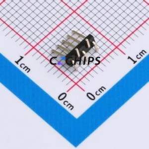HX PZ1.27-1x5P TP-YQ Pin Header SMD,P=1.27mm Connector 1x5P 1.27mm Pin Header Vertical Mount - Product Image 2