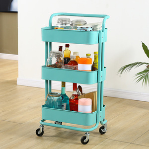 Kệ Kemige Lưu Trữ Kệ Kho Kệ Điều Chỉnh Kệ Đơn Vị Với Bánh Xe - Product Image 6