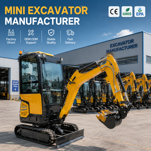 Livraison Gratuite <span class=keywords><strong>Porte</strong></span>-à-<span class=keywords><strong>Porte</strong></span> Mini-Excavatrice <span class=keywords><strong>Hydraulique</strong></span> sur Chenilles de 1,8 Tonne Prête à l'Emploi pour Travaux Agricoles, de Construction et de Jardinage - Product Image 2