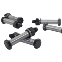 Flange rigide personnalisée OEM 45 #   Accouplement de précision forgé en acier traité par oxydation, usiné CNC, directement de l'usine, marque SFS, garantie 1 an