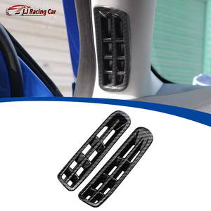 Couverture de panneau de climatisation avant en plastique de haute qualité, aspect carbone, accessoires intérieurs adaptés à la <span class=keywords><strong>Ford</strong></span> <span class=keywords><strong>Focus</strong></span> <span class=keywords><strong>2022</strong></span> - Product Image 1