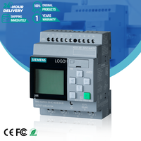 Nuevo PLC Original Siemens Logo V8.4 24RCE Ethernet, Módulo Lógico Compacto, Controlador Programable PLC 6ED1052-1HB08-0BA2