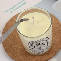 Jusuo Put Out Candle Polished pour la maison et les mariages, accessoire pour bougies en acier inoxydable : éteignoir, coupe-mèche, coupe-bougie, et outil pour tremper la mèche