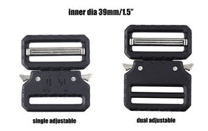 Turun Strong 1,75 pulgadas Heavy Duty Tactical Belt Buckle 45mm Hebilla de liberación rápida Cinturones para hombre Hebilla de bloqueo táctico de color - Product Image 3
