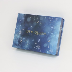 Custom Gold Hot Stamping Logo Hard Rigid <b>Paper</b> Cardboard Packaging Magnetic Lid Closure Gift <b>Box</b> - Product Image 5