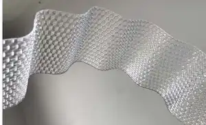 Fabrieksprijs Van Duidelijke Golfplaten Polycarbonaat Panelen Voor Dakbedekking