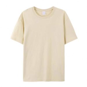 Design Custom Logo Men's T-<b>Shirt</b> Heavy Cotton 300 Grams Loose Fit Short Sleeves for Work Sublimation Ready - Product Image 6