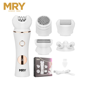 Depiladora MRY IPX6 resistente al agua 5 en 1 para mujer, maquinilla de afeitar eléctrica, depilación de Bikini, recortadora de <span class=keywords><strong>vello</strong></span> púbico para la ingle, afeitadora corporal para mujer - Product Image 5