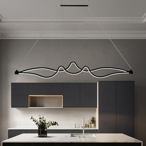 <span class=keywords><strong>Lampadario</strong></span> <span class=keywords><strong>Moderno</strong></span> per Interni, Stile Americano, Cromato, Design Nordico, per Sala da Pranzo e Casa - Product Image 4