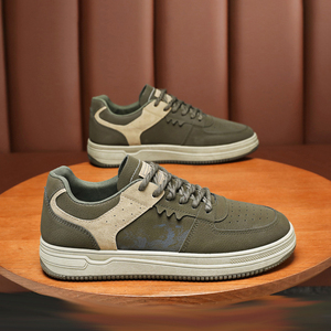 Chaussures de sport blanches à plateforme, style décontracté, chaussures de marche, chaussures de course respirantes en maille pour hommes, tendance de la mode des designers - Product Image 3