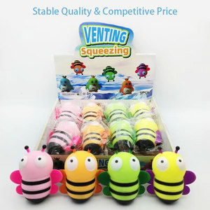 Jincan Nuevo Juguete Antiestrés de Abeja, Juguete de Ventilación con Forma de Abeja, Juguete de Peluche de Dibujos Animados Divertido con Rebote de Harina - Product Image 5