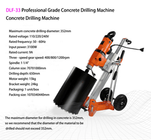 Điện đứng Báo Chí Khoan Kim Cương lõi khoan máy cho bê tông đá Carbon - Product Image 6