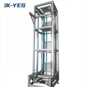 X-YES fabrika özelleştirilmiş pistonlu sürekli vinç dikey konveyör kargo asansör için çikolata kutusu