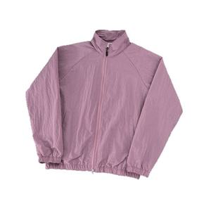 Chaqueta Blanca de Protección Solar con Cierre Completo y Cuello Alto, Color Sólido, Anti-UV, Corte Regular, Unisex para Adultos, 100% Poliéster - Product Image 2