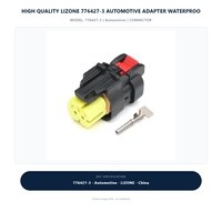 Adaptateur automobile LIZONE 776427-3 de haute qualité, harnais étanche, connecteur femelle 2 broches, -40~105°C, fabriqué en Chine, directement de l'usine