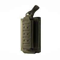 Équipement tactique, pochette Molle pour chargeur simple à double compartiment 5.56 et 9mm, pour gilet tactique, porte-plaques, sacs MU